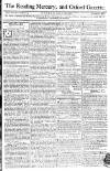 Reading Mercury Monday 19 April 1773 Page 1