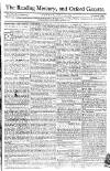 Reading Mercury Monday 26 April 1773 Page 1