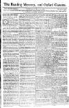 Reading Mercury Monday 10 May 1773 Page 1