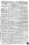 Reading Mercury Monday 31 May 1773 Page 1