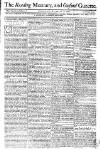 Reading Mercury Monday 15 November 1773 Page 1