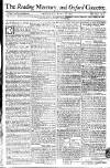 Reading Mercury Monday 18 April 1774 Page 1