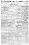Reading Mercury Monday 11 July 1774 Page 1
