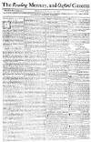 Reading Mercury Monday 25 July 1774 Page 1