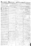 Reading Mercury Monday 15 August 1774 Page 1