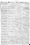 Reading Mercury Monday 10 October 1774 Page 1