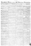 Reading Mercury Monday 17 October 1774 Page 1