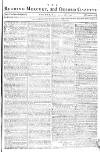 Reading Mercury Monday 28 November 1774 Page 1
