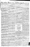 Reading Mercury Monday 23 January 1775 Page 1