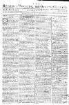 Reading Mercury Monday 13 February 1775 Page 1