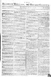 Reading Mercury Monday 20 February 1775 Page 1
