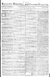 Reading Mercury Monday 27 February 1775 Page 1