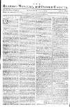 Reading Mercury Monday 13 March 1775 Page 1