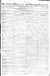 Reading Mercury Monday 03 April 1775 Page 1