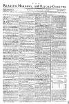 Reading Mercury Monday 04 November 1776 Page 1