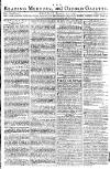 Reading Mercury Monday 22 February 1779 Page 1
