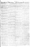Reading Mercury Monday 25 October 1779 Page 1