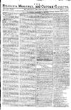 Reading Mercury Monday 06 December 1779 Page 1