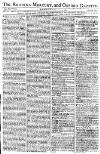 Reading Mercury Monday 14 August 1780 Page 1