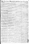 Reading Mercury Monday 15 October 1781 Page 1