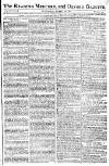 Reading Mercury Monday 29 January 1781 Page 1