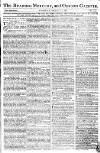 Reading Mercury Monday 03 September 1781 Page 1
