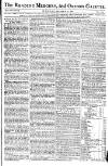 Reading Mercury Monday 17 September 1781 Page 1