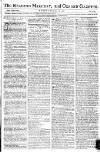 Reading Mercury Monday 19 November 1781 Page 1