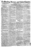Reading Mercury Monday 28 October 1782 Page 1