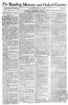Reading Mercury Monday 07 April 1783 Page 1