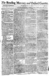Reading Mercury Monday 12 May 1783 Page 1