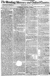 Reading Mercury Monday 02 June 1783 Page 1