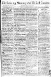 Reading Mercury Monday 05 January 1784 Page 1