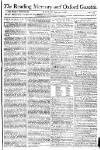 Reading Mercury Monday 02 February 1784 Page 1