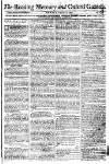 Reading Mercury Monday 09 February 1784 Page 1