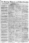 Reading Mercury Monday 07 June 1784 Page 1
