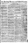 Reading Mercury Monday 14 June 1784 Page 1
