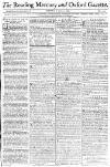 Reading Mercury Monday 12 July 1784 Page 1