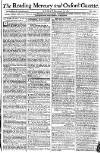 Reading Mercury Monday 27 September 1784 Page 1