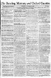 Reading Mercury Monday 08 November 1784 Page 1