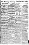 Reading Mercury Monday 20 December 1784 Page 1