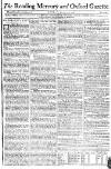 Reading Mercury Monday 10 January 1785 Page 1