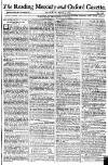 Reading Mercury Monday 14 March 1785 Page 1