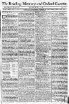 Reading Mercury Monday 02 May 1785 Page 1