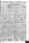 Reading Mercury Monday 13 February 1786 Page 1