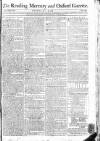 Reading Mercury Monday 08 May 1786 Page 1