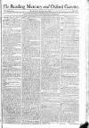 Reading Mercury Monday 29 January 1787 Page 1