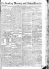 Reading Mercury Monday 11 June 1787 Page 1