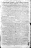 Reading Mercury Monday 17 December 1787 Page 1