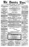 Coventry Times Wednesday 28 November 1855 Page 1